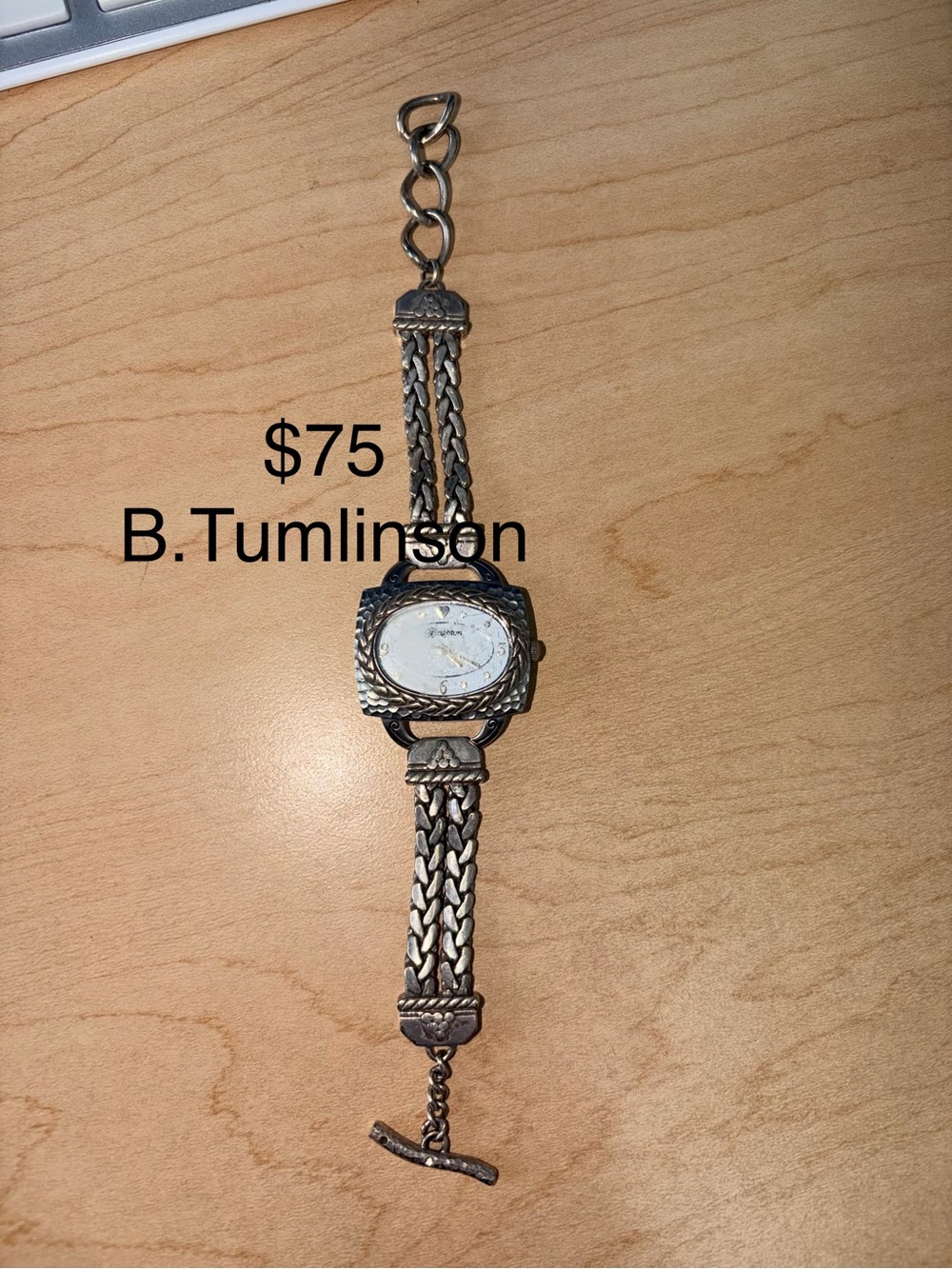 Brighton Braided Link Bracelet Watch